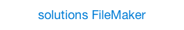 solutions FileMaker
